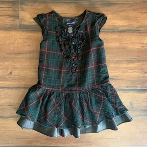 ✨Ralph Lauren Plaid Girls dress Sz 3t✨